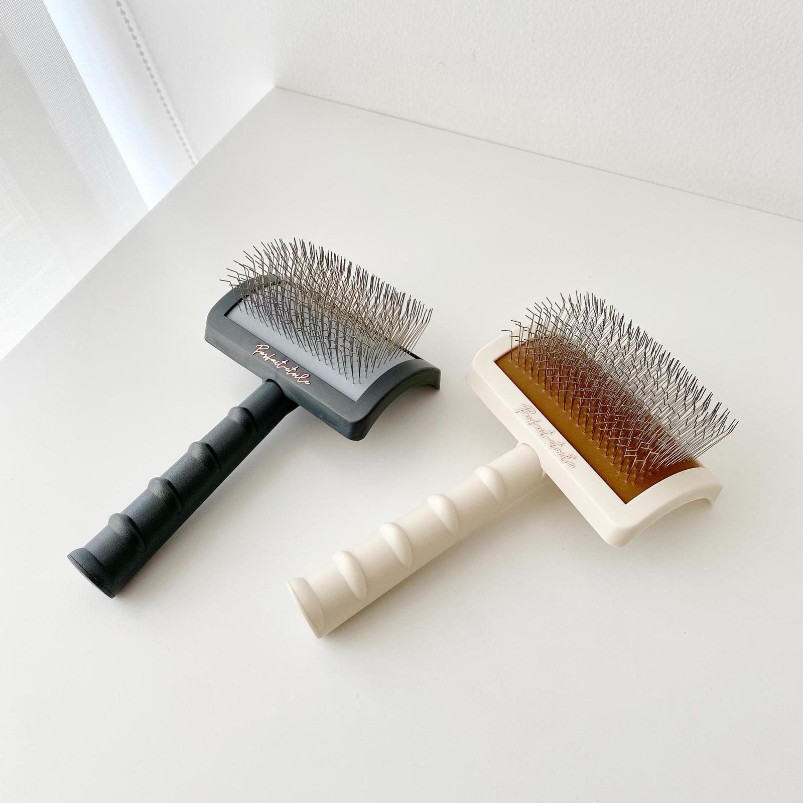 Grooming Sisir Bulu Kucing Slicker Brush